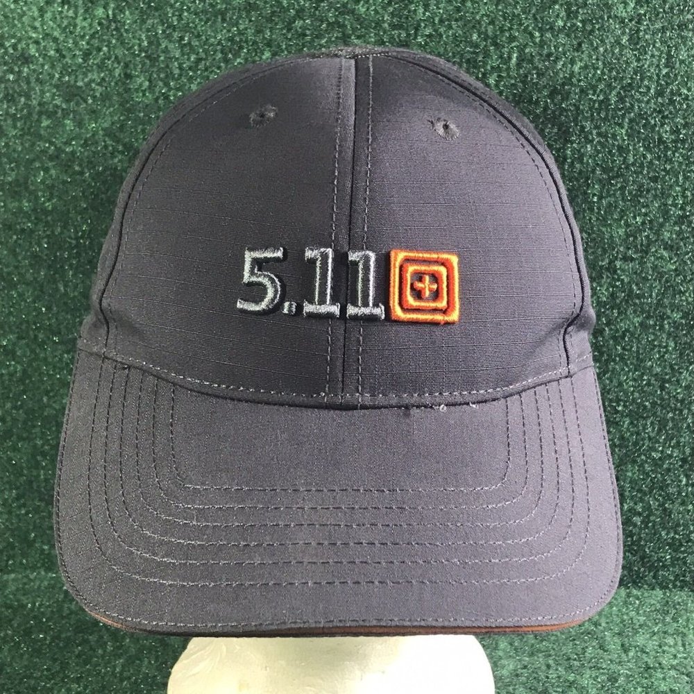 5.11 Tactical "Always Be Ready" 2013 Edition Hat Adjustable Gray  Orange Trim